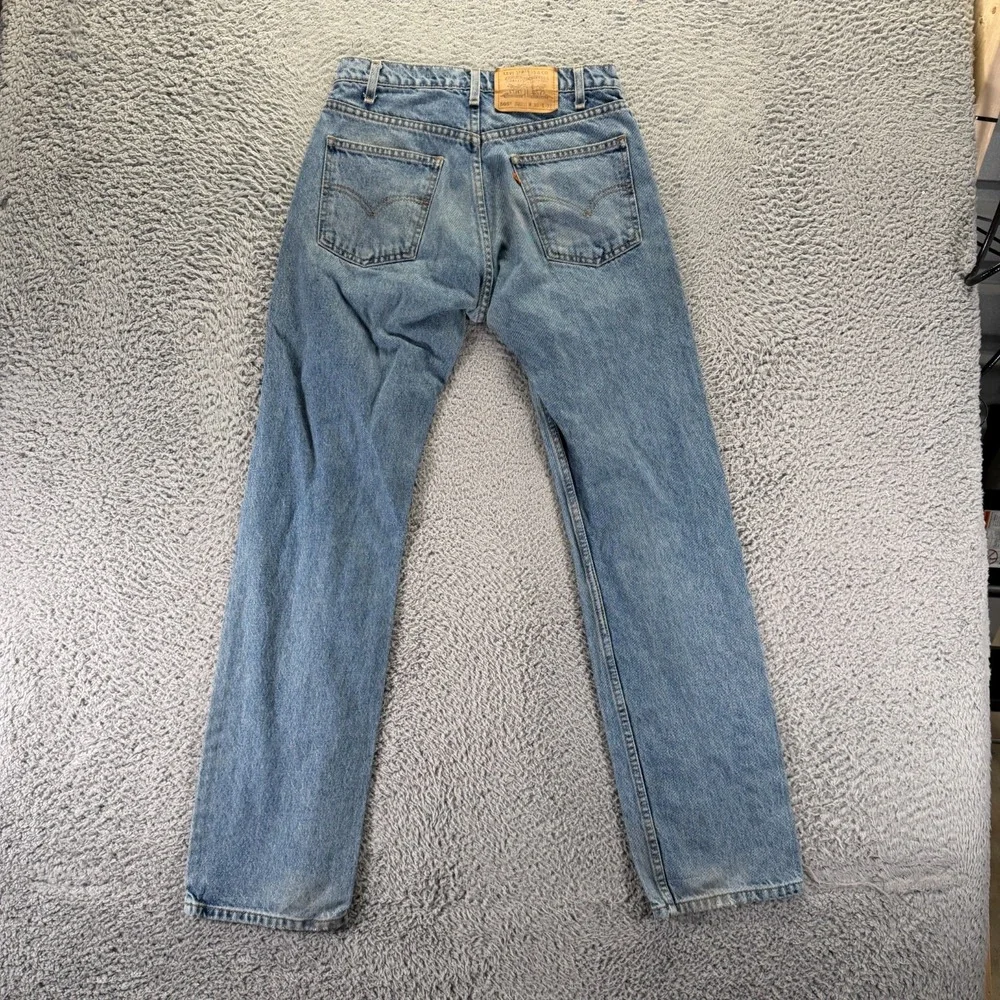 Vintage Levi's 505 Jeans Mens 30x32 Blue Cotton Denim Straight Streetwear Faded